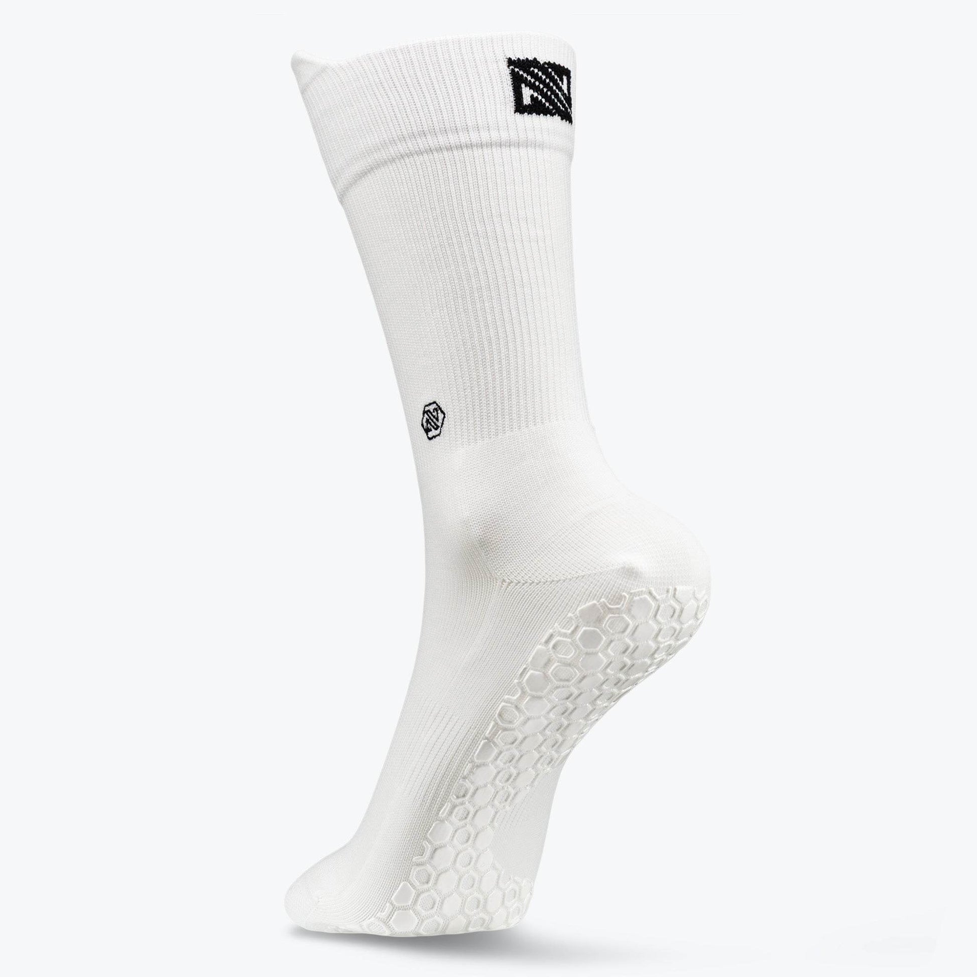 Weißes Grip-Socken Bundle - NovoSoxx
