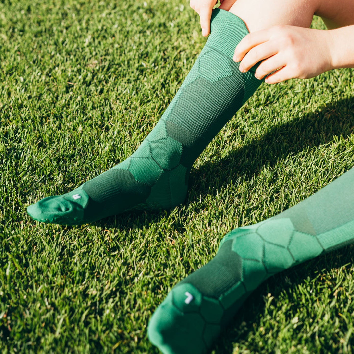 GripSoxx - Grip Socken in Green