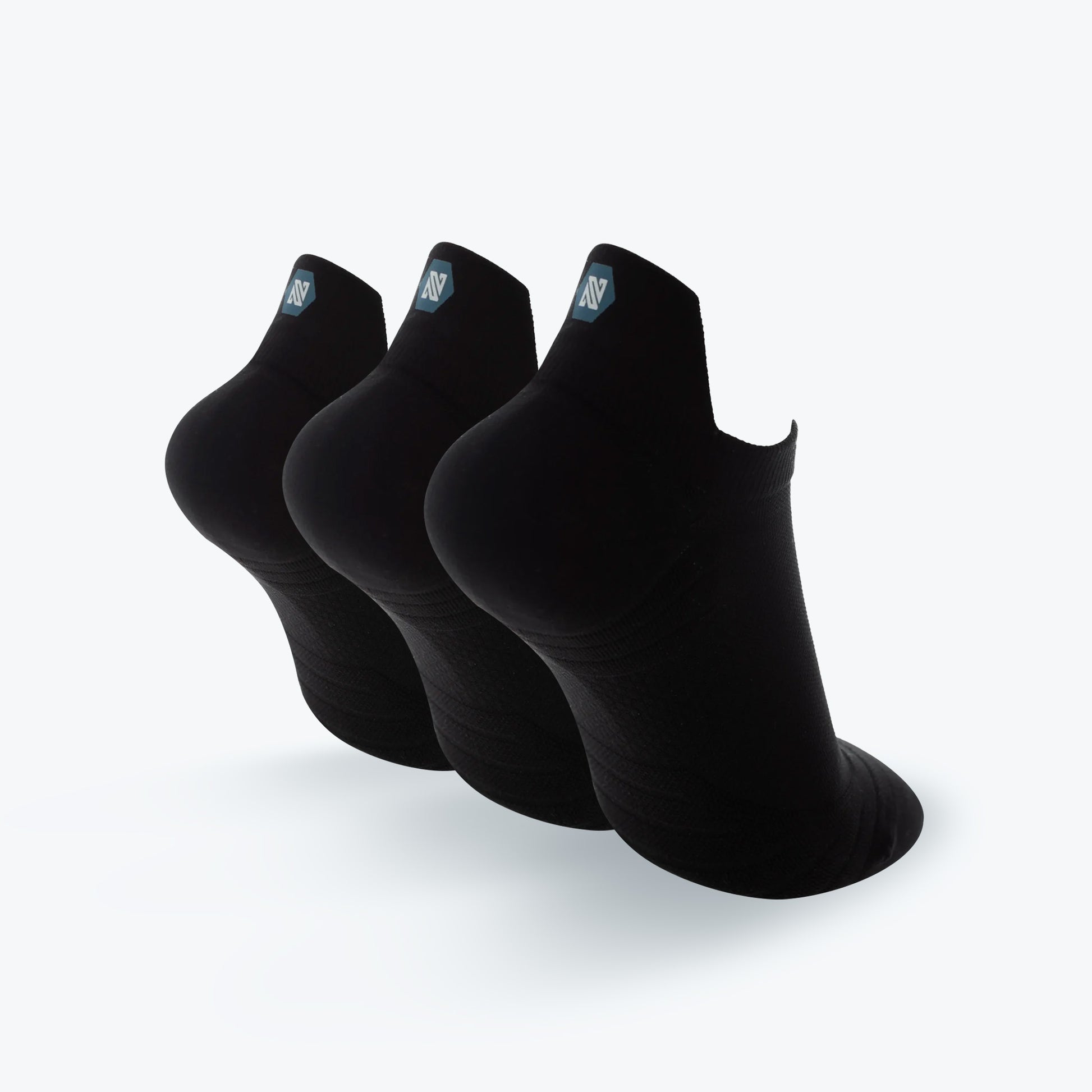 Sneaxx schwarzes 3er-Bündel.