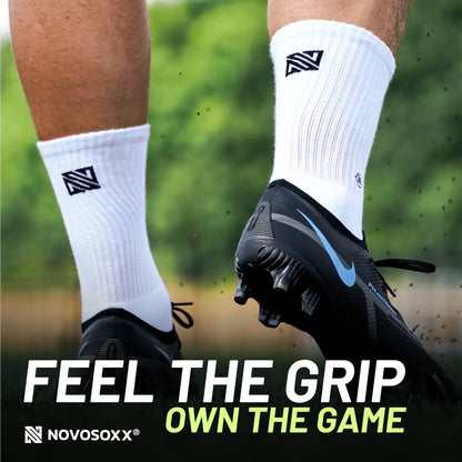 Weißes Grip-Socken Bundle - NovoSoxx
